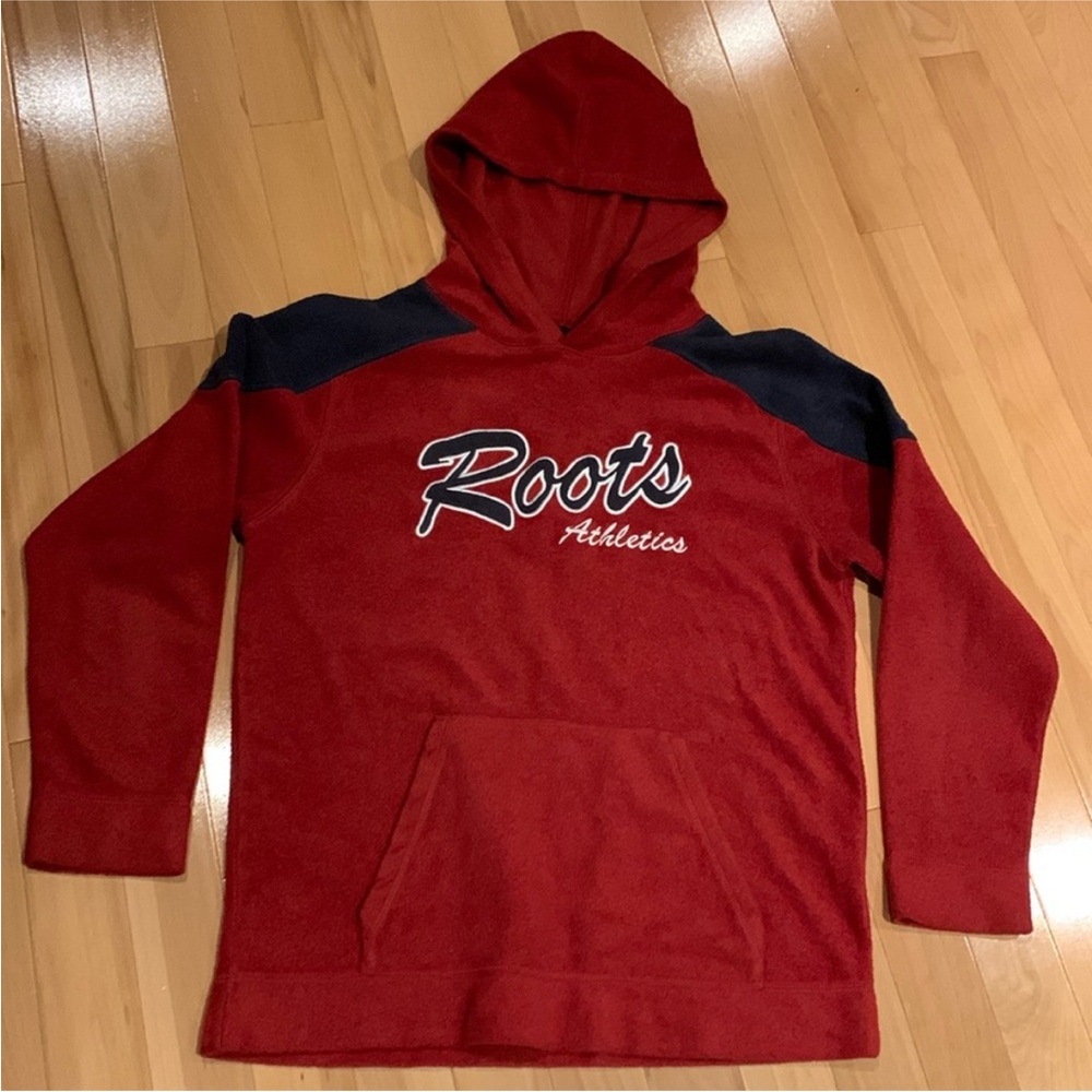 Kids Unisex Roots Kanga Fleece Hoodie - size Youth XL